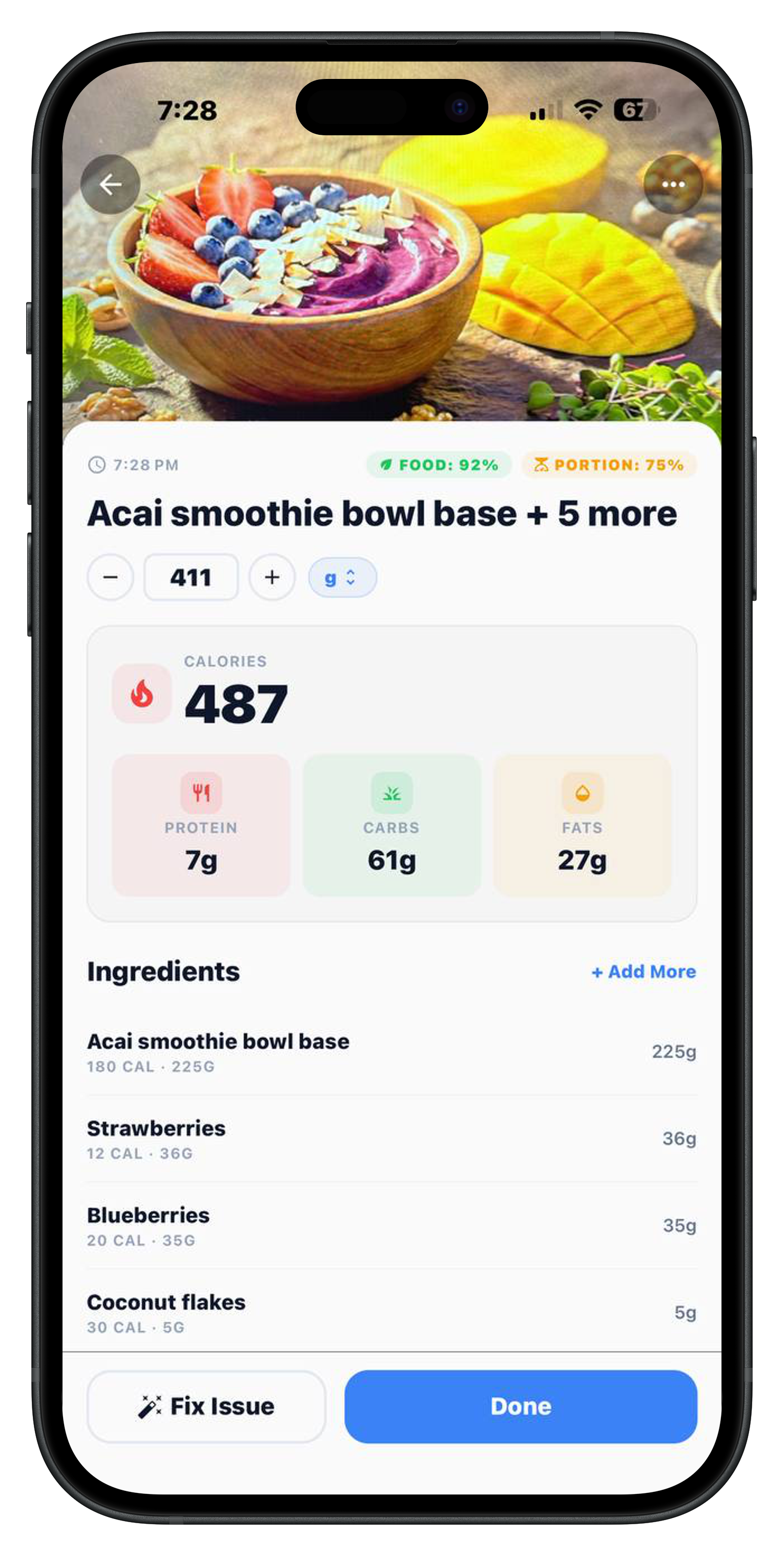 Bodydex scan results